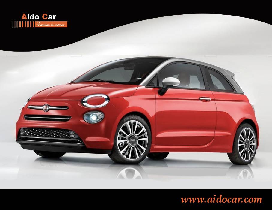 location fiat 500 2019 casablanca