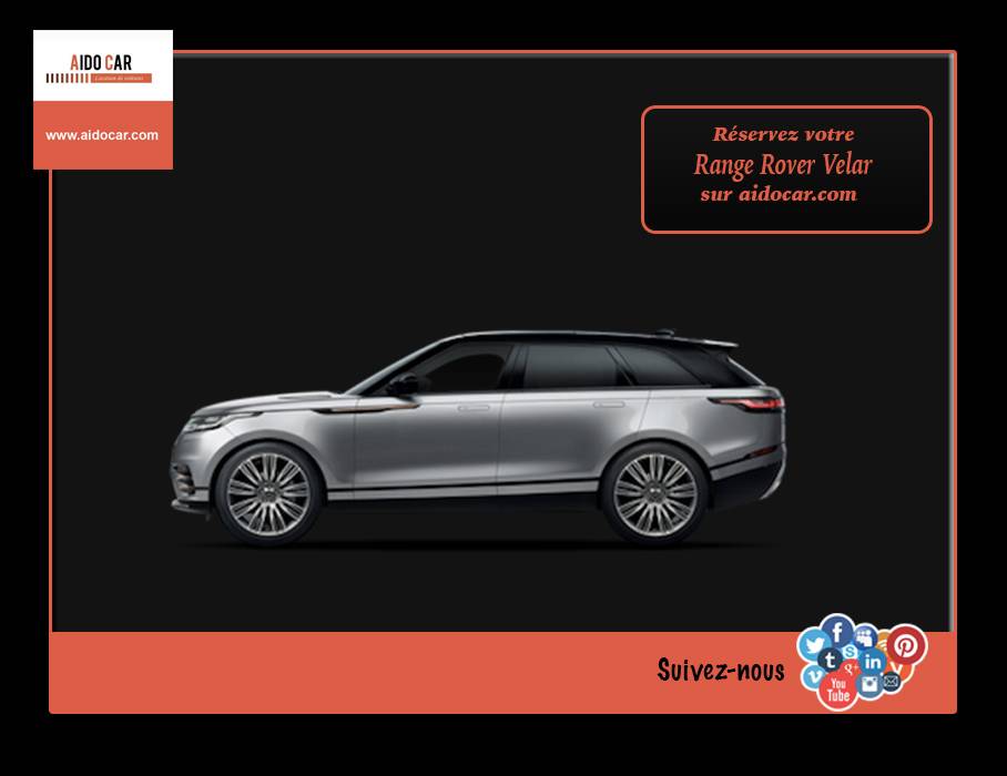 location range rover velar maroc