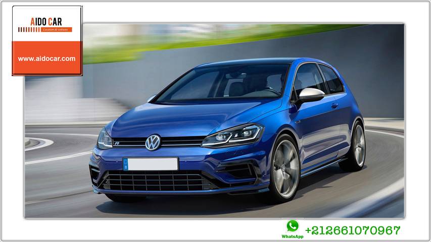 location volkswagen golf 7 casablanca