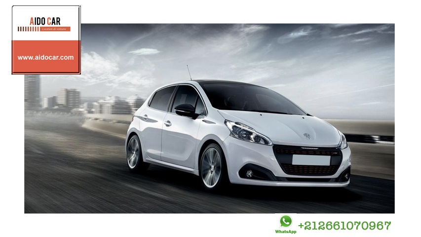 location peugeot 208 casablanca