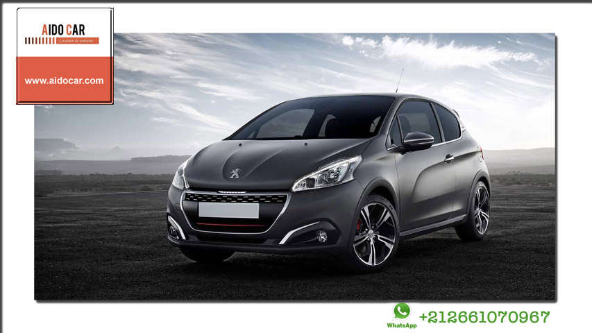 location peugeot 208 diesel a casablanca