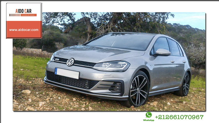 location volkswagen Golf 7 a casablanca