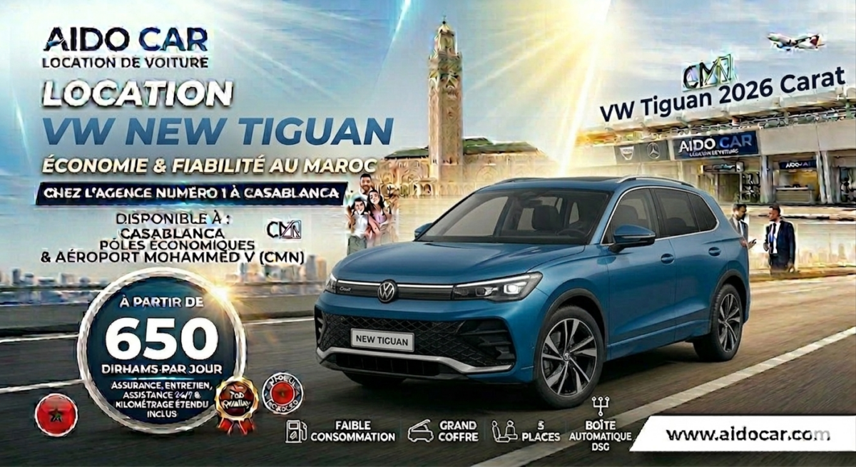 location tiguan casablanca