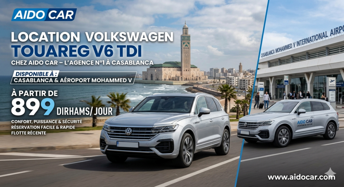 location touareg casablanca